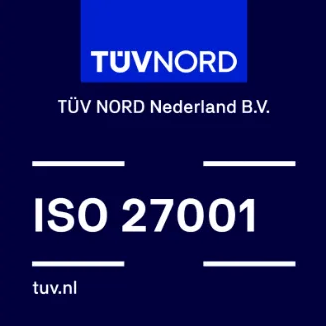 TÜV NORD Nederland B.V. ISO 27001 certification mark