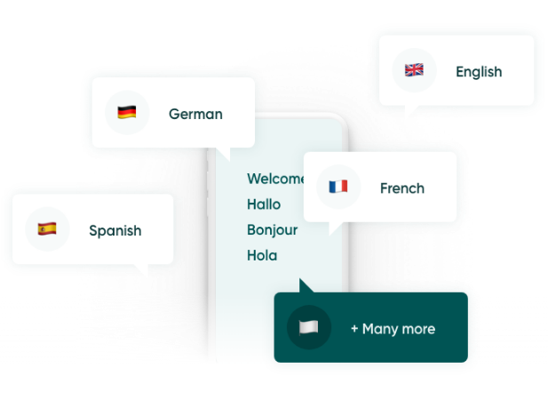 Native language support screenshot